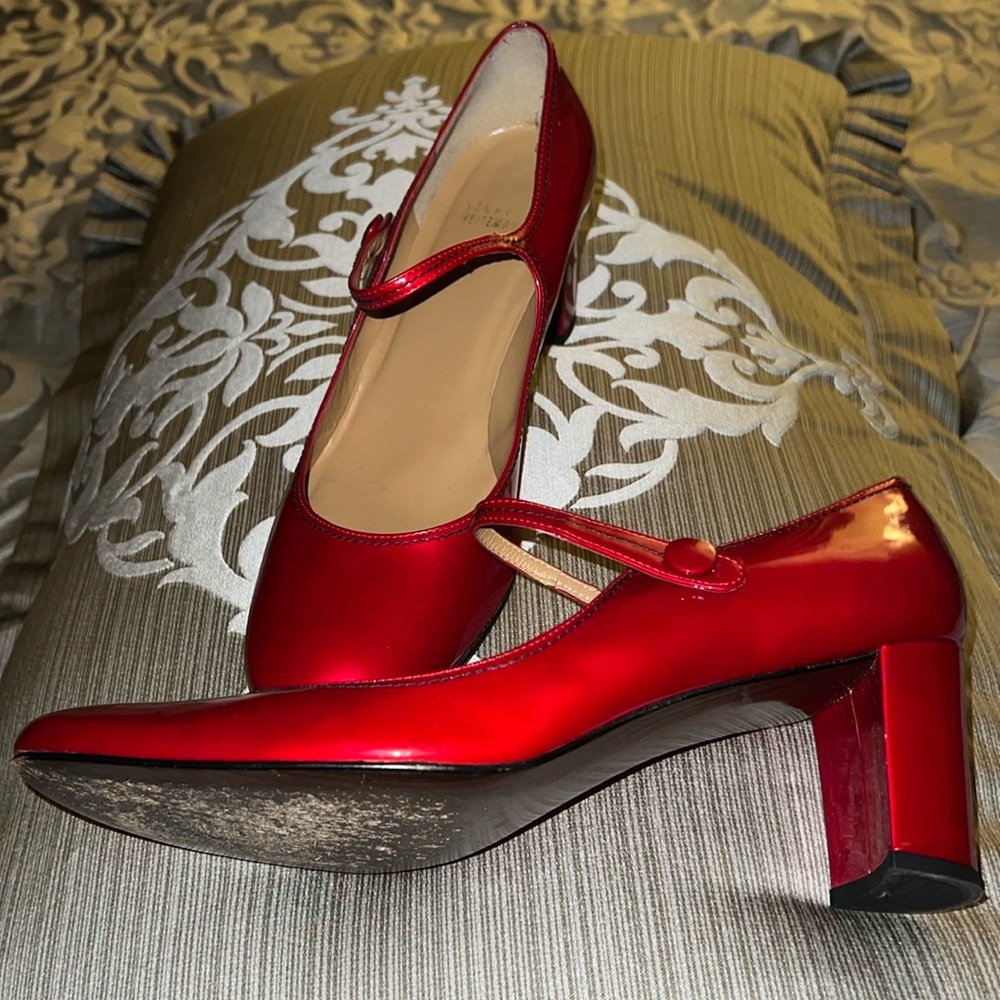 Maryjane red Stewart Wizeman